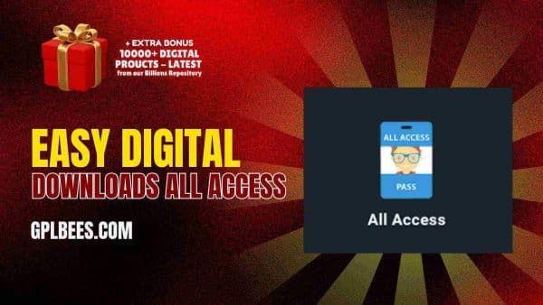 Easy Digital Downloads All Access At Best Price - Gpl Bees