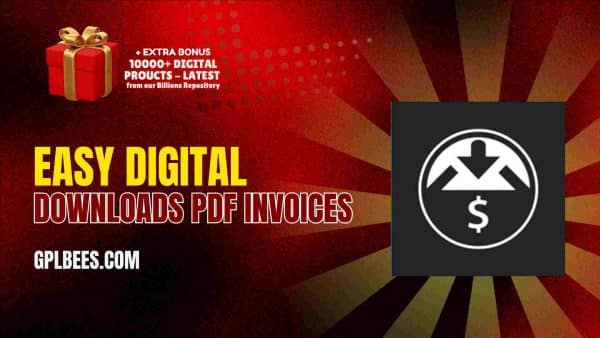 Easy Digital Downloads Pdf Invoices At Best Price - Gpl Bees
