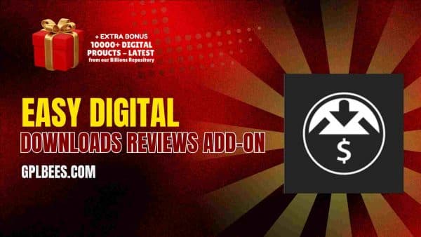 Easy Digital Downloads Reviews Add-On At Best Price - Gpl Bees