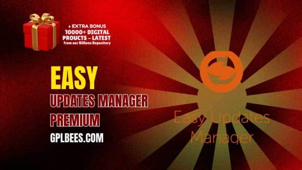 Easy Updates Manager Premium At Best Price - Gpl Bees