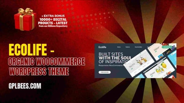 Ecolife – Organic Woocommerce Wordpress Theme At Best Price - Gpl Bees