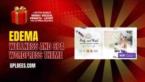 Edema Wellness and Spa WordPress Theme - Buy GPL 141 at Best Price