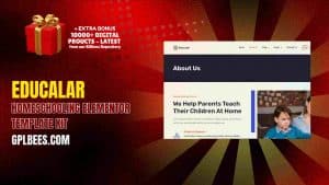Educalar – Homeschooling Elementor Template Kit - Buy GPL 63 at Best Price