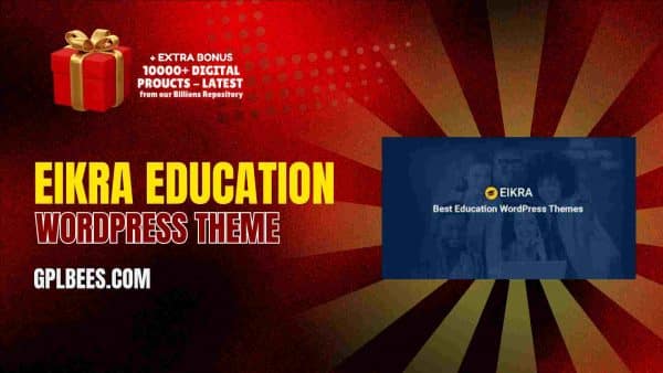 Eikra Education Wordpress Theme At Best Price - Gpl Bees