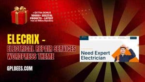 Elecrix – Electrical Repair Services WordPress Theme - Buy GPL 30 at Best Price