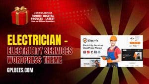 Electrician – Electricity Services WordPress Theme - Buy GPL 151 at Best Price