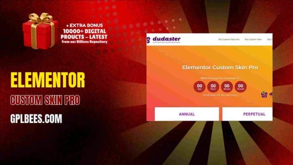 Elementor Custom Skin Pro At Best Price - Gpl Bees