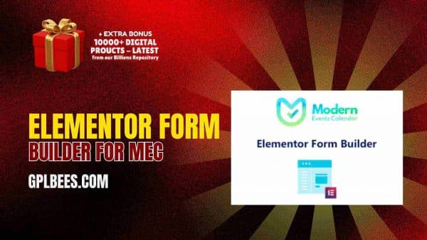 Elementor Form Builder For Mec At Best Price - Gpl Bees