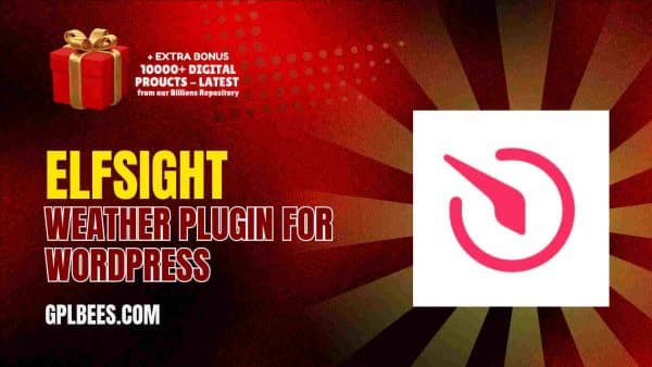 Elfsight Weather Plugin For Wordpress At Best Price - Gpl Bees