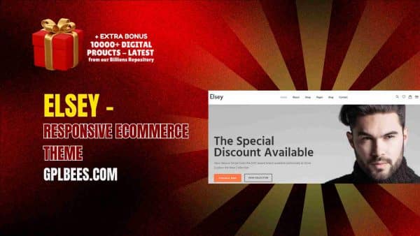 Elsey – Responsive Ecommerce Theme At Best Price - Gpl Bees