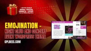 EmojiNation – Night Club and Concert Event WordPress Theme - Buy GPL Entertainment Wordpress Themes at Best Price