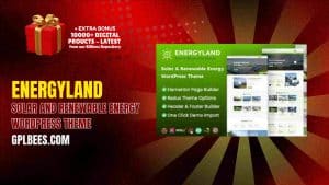 Energyland – Solar and Renewable Energy WordPress Theme - Buy GPL 157 at Best Price
