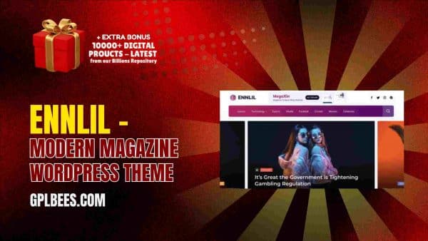 Ennlil – Modern Magazine Wordpress Theme At Best Price - Gpl Bees