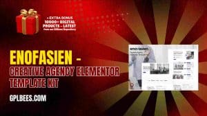 Enofasien – Creative Agency Elementor Template Kit - Buy GPL 66 at Best Price