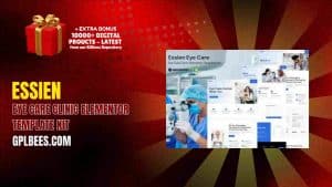 Essien – Eye Care Clinic Elementor Template Kit - Buy GPL 68 at Best Price