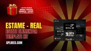 Estame – Real Estate Elementor Template Kit - Buy GPL 68 at Best Price