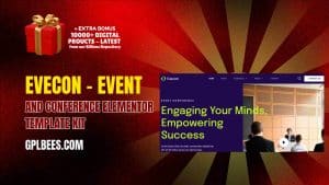 Evecon – Event and Conference Elementor Template Kit - Buy GPL 69 at Best Price