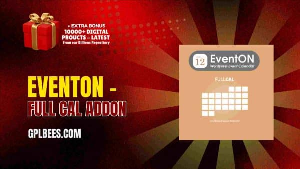 Eventon Full Cal Addon At Best Price - Gpl Bees