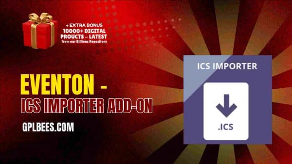 Eventon Ics Importer Add-On At Best Price - Gpl Bees