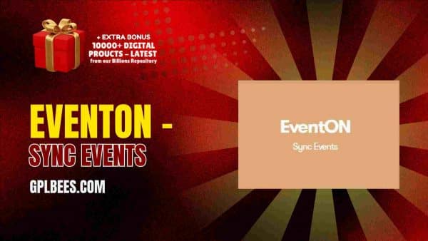 Eventon Sync Events At Best Price - Gpl Bees
