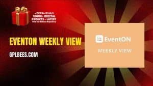 EventOn Weekly View - Buy GPL 2 at Best Price