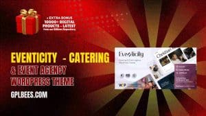 Eventicity  - Catering & Event Agency WordPress Theme - Buy GPL 3 at Best Price