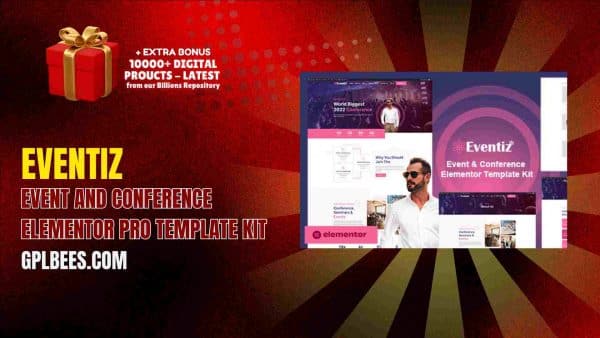 Eventiz – Event And Conference Elementor Pro Template Kit At Best Price - Gpl Bees