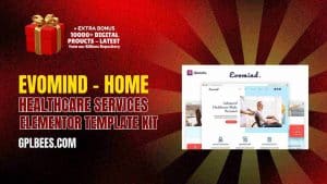Evomind – Home Healthcare Services Elementor Template Kit - Buy GPL 71 at Best Price