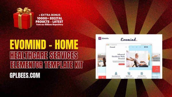 Evomind – Home Healthcare Services Elementor Template Kit At Best Price - Gpl Bees
