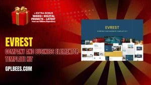 Evrest – Company and Business Elementor Template Kit - Buy GPL 71 at Best Price