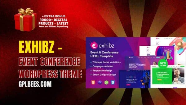 Exhibz – Event Conference Wordpress Theme At Best Price - Gpl Bees