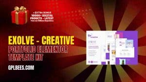 Exolve – Creative Portfolio Elementor Template Kit - Buy GPL 72 at Best Price