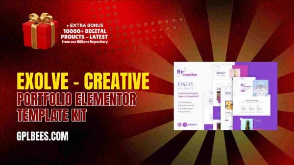 Exolve – Creative Portfolio Elementor Template Kit At Best Price - Gpl Bees