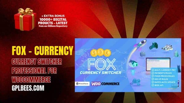 Fox – Currency Switcher Professional For Woocommerce At Best Price - Gpl Bees