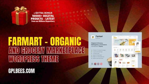 Farmart – Organic And Grocery Marketplace Wordpress Theme At Best Price - Gpl Bees