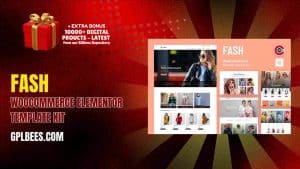 Fash – WooCommerce Elementor Template Kit - Buy GPL 73 at Best Price