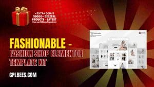 Fashionable – Fashion Shop Elementor Template Kit - Buy GPL 73 at Best Price