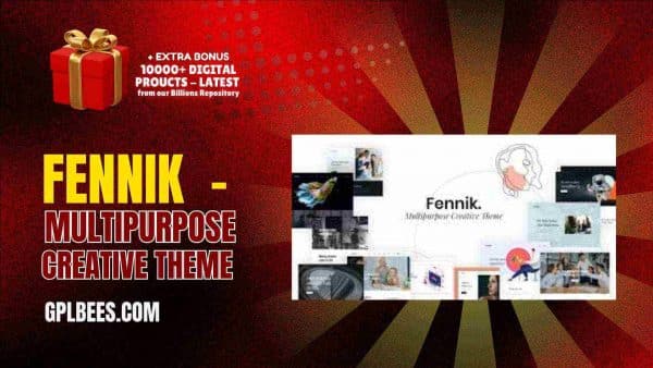 Fennik  - Multipurpose Creative Theme At Best Price - Gpl Bees