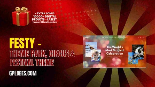 Festy – Theme Park, Circus &Amp; Festival Theme At Best Price - Gpl Bees