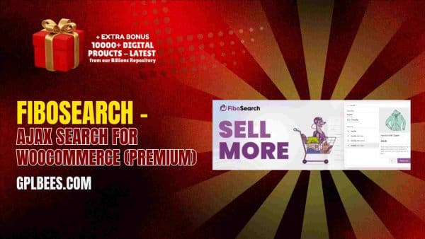 Fibosearch – Ajax Search For Woocommerce (Premium) At Best Price - Gpl Bees
