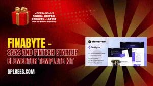 FinaByte – Saas and Fintech Startup Elementor Template Kit - Buy GPL 76 at Best Price
