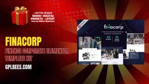 FinaCorp – Finance Corporate Elementor Template Kit - Buy GPL 76 at Best Price