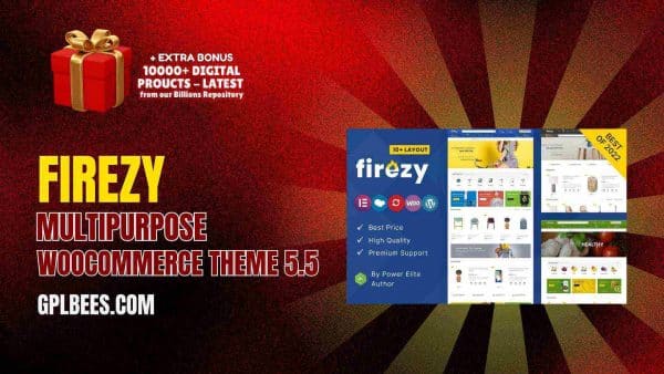 Firezy – Multipurpose Woocommerce Theme 5.5 At Best Price - Gpl Bees