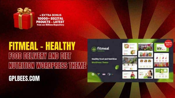 Fitmeal – Healthy Food Delivery And Diet Nutrition Wordpress Theme At Best Price - Gpl Bees