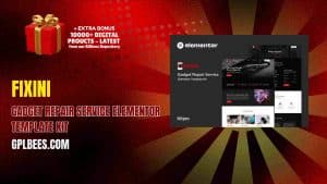Fixini – Gadget Repair Service Elementor Template Kit - Buy GPL 79 at Best Price