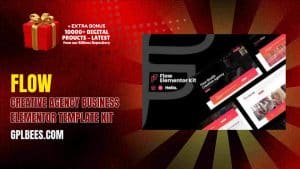 Flow – Creative Agency Business Elementor Template Kit - Buy GPL 82 at Best Price