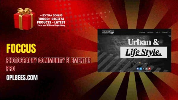 Foccus – Photography Community Elementor Pro At Best Price - Gpl Bees