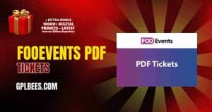 FooEvents PDF Tickets - Buy GPL 3 at Best Price