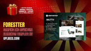 Forestter – Camping and Adventure Elementor Template Kit - Buy GPL 84 at Best Price