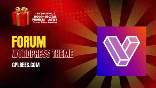 Forum Wordpress Theme At Best Price - Gpl Bees